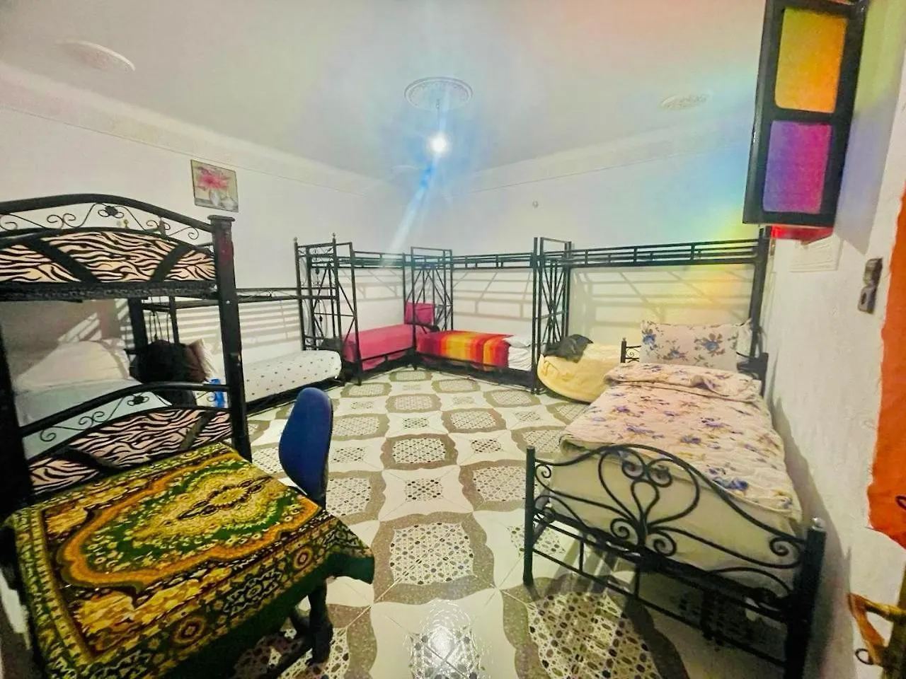 Hotel typu riad Up Down Hostel & Restaurant Fez Maroko